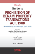  Buy Guide to PROHIBITION OF BENAMI PROPERTY TRANSACTIONS ACT, 1988